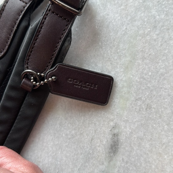 Coach Pink and Brown Zebra Print Backpack - Picture 7 of 11